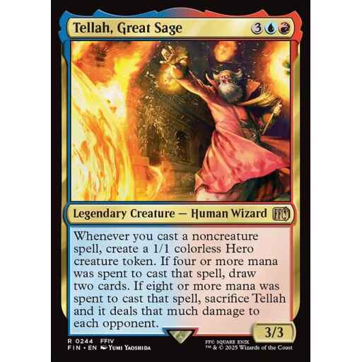 Final Fantasy - 244 - Tellah, Great Sage - Rare - UR - Non-foil