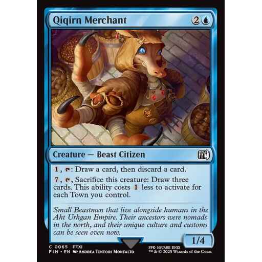 Final Fantasy - 65 - Qiqirn Merchant - Common - U - Non-foil