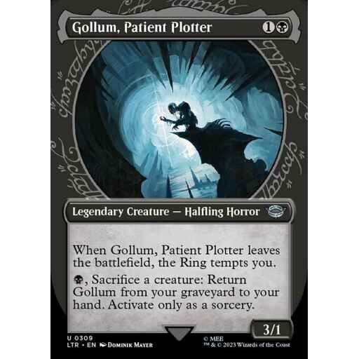 The Lord of the Rings: Tales of Middle-earth - 309 - Gollum, Patient Plotter - Uncommon - B - Non-foil