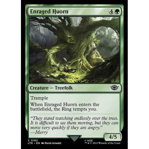 The Lord of the Rings: Tales of Middle-earth - 162 - Enraged Huorn - Common - G - Non-foil