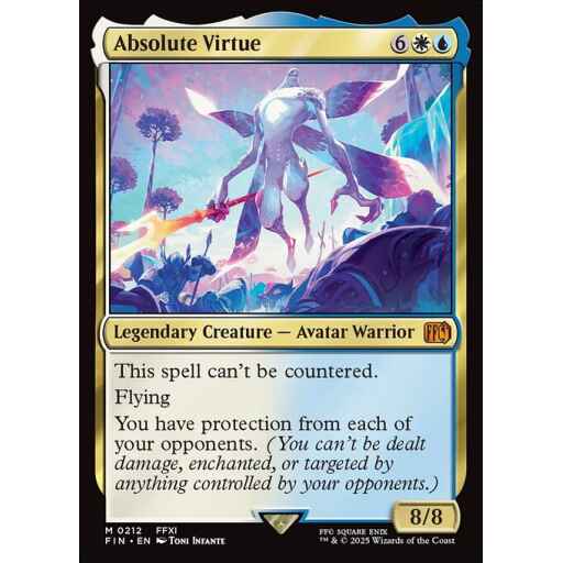Final Fantasy - 212 - Absolute Virtue - Mythic - WU - Foil