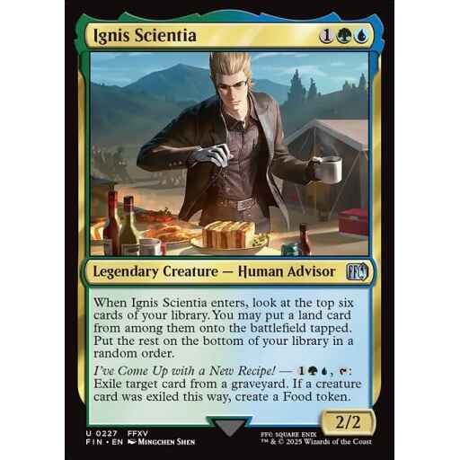 Final Fantasy - 227 - Ignis Scientia - Uncommon - UG - Non-foil