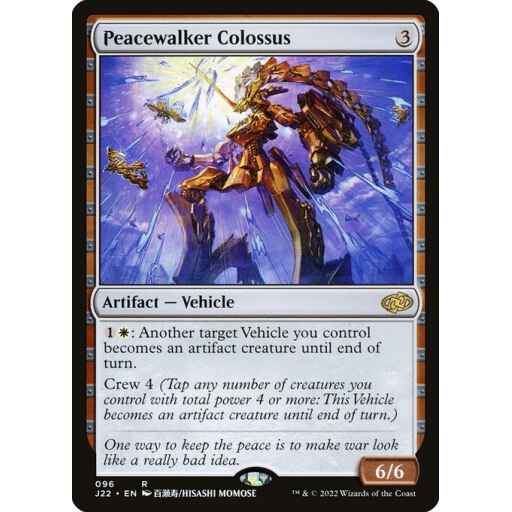 Jumpstart 2022 - 96 - Peacewalker Colossus - Rare - C - Non-foil