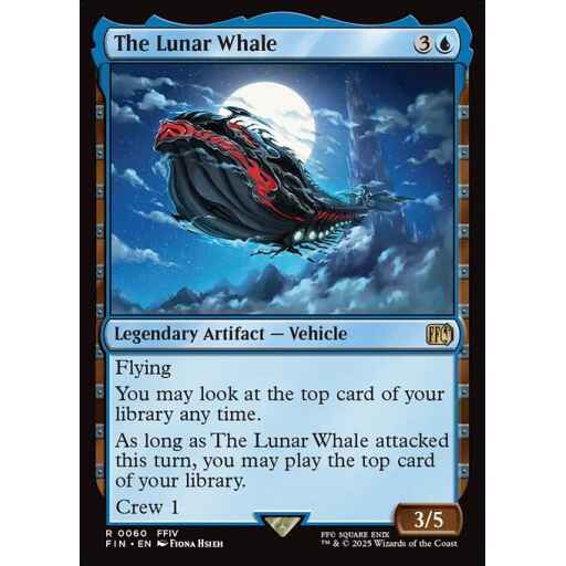 Final Fantasy - 60 - The Lunar Whale - Rare - U - Non-foil