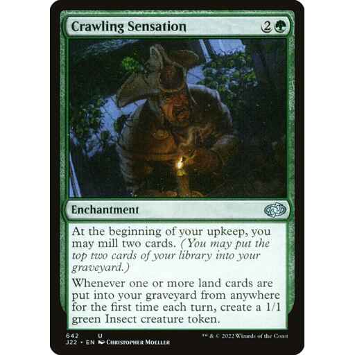 Jumpstart 2022 - 642 - Crawling Sensation - Uncommon - G - Non-foil