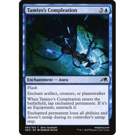 Kamigawa: Neon Dynasty - 83 - Tamiyo's Compleation - Common - U - Non-foil