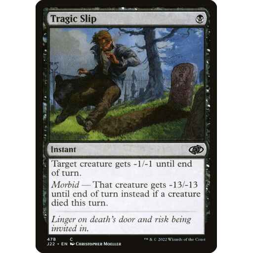 Jumpstart 2022 - 478 - Tragic Slip - Common - B - Non-foil