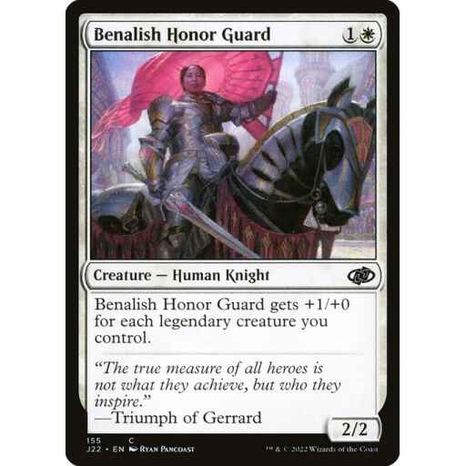 Jumpstart 2022 - 155 - Benalish Honor Guard - Common - W - Non-foil