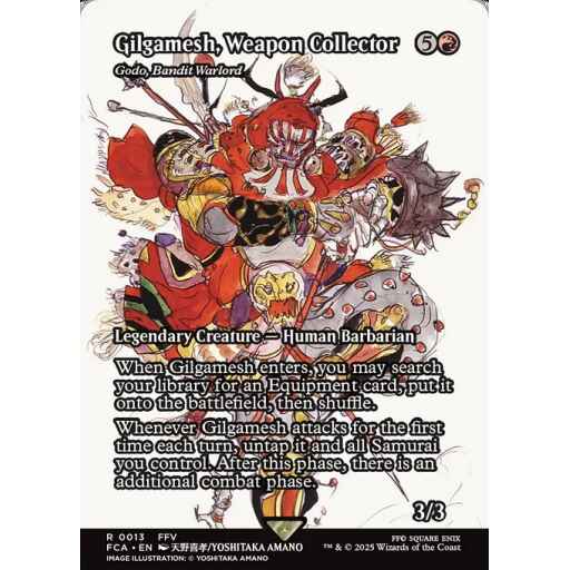 Final Fantasy: Through the Ages - 13 - Godo, Bandit Warlord - Rare - R - Non-foil