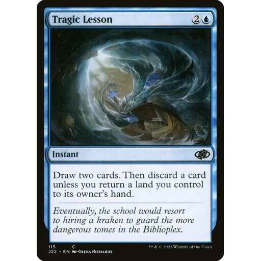 Jumpstart 2022 - 115 - Tragic Lesson - Common - U - Non-foil