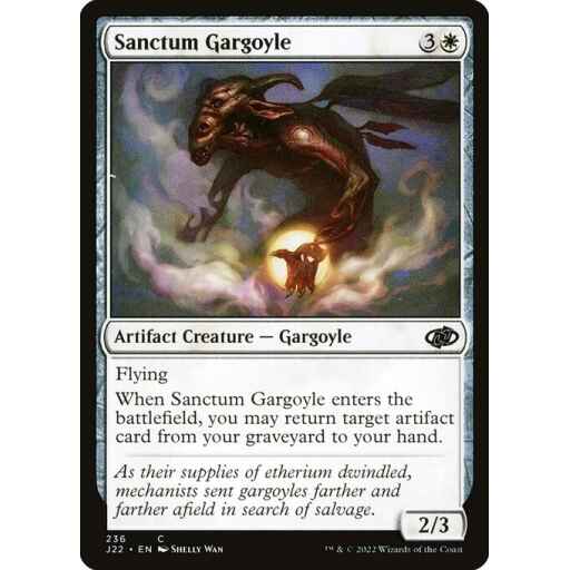 Jumpstart 2022 - 236 - Sanctum Gargoyle - Common - W - Non-foil