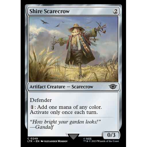The Lord of the Rings: Tales of Middle-earth - 249 - Shire Scarecrow - Common - C - Foil