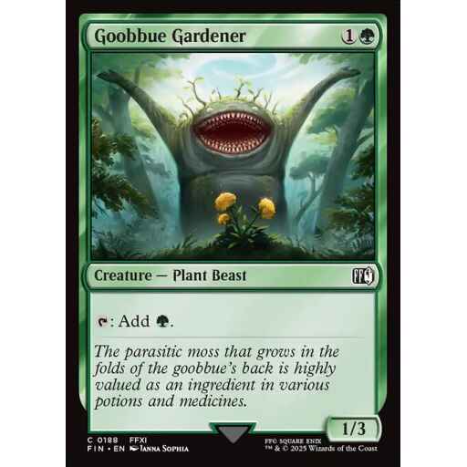 Final Fantasy - 188 - Goobbue Gardener - Common - G - Foil