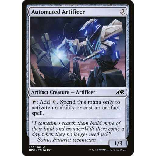 Kamigawa: Neon Dynasty - 239 - Automated Artificer - Common - C - Non-foil