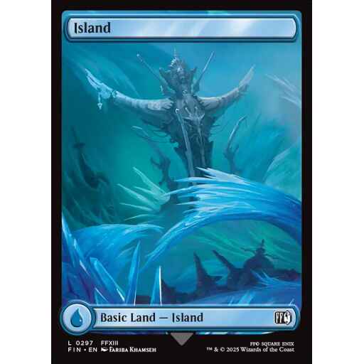 Final Fantasy - 297 - Island - Common - C - Foil