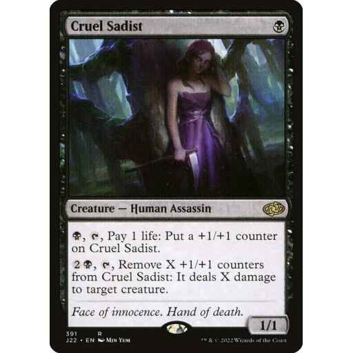 Jumpstart 2022 - 391 - Cruel Sadist - Rare - B - Non-foil