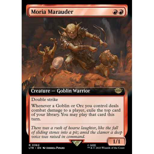 The Lord of the Rings: Tales of Middle-earth - 362 - Moria Marauder - Rare - R - Non-foil
