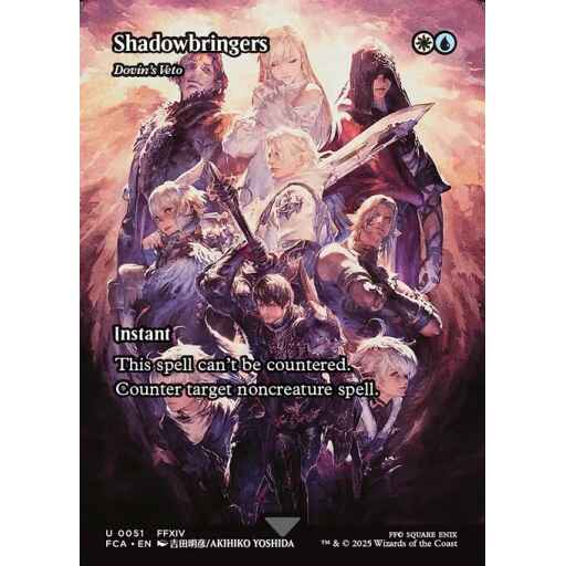 Final Fantasy: Through the Ages - 51 - Dovin's Veto - Uncommon - WU - Non-foil