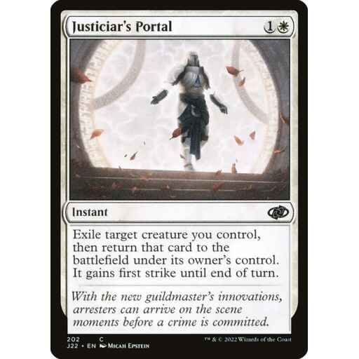 Jumpstart 2022 - 202 - Justiciar's Portal - Common - W - Non-foil