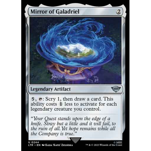 The Lord of the Rings: Tales of Middle-earth - 244 - Mirror of Galadriel - Uncommon - C - Non-foil