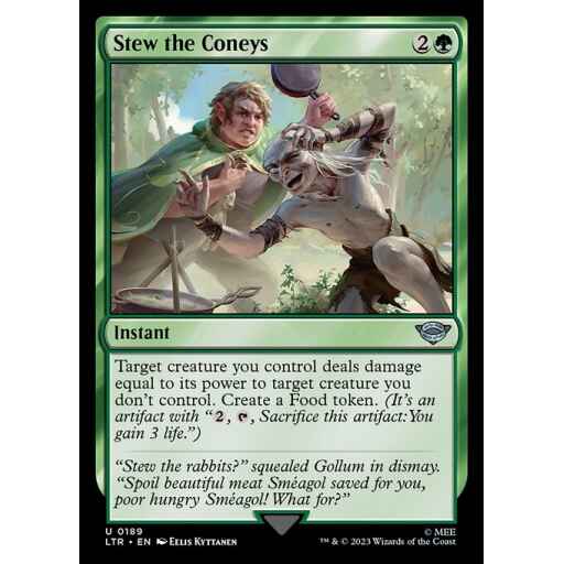 The Lord of the Rings: Tales of Middle-earth - 189 - Stew the Coneys - Uncommon - G - Non-foil