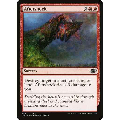 Jumpstart 2022 - 129 - Aftershock - Common - R - Non-foil