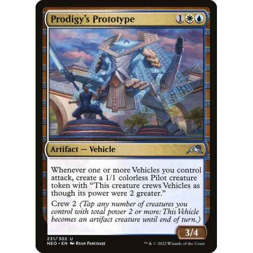 Kamigawa: Neon Dynasty - 231 - Prodigy's Prototype - Uncommon - WU - Non-foil