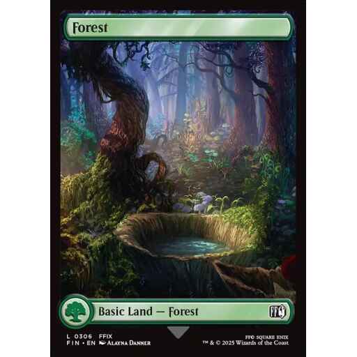 Final Fantasy - 306 - Forest - Common - C - Non-foil