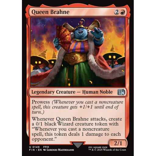 Final Fantasy - 149 - Queen Brahne - Uncommon - R - Non-foil
