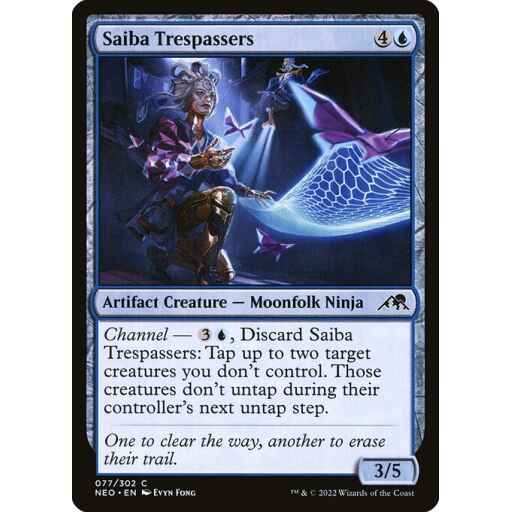 Kamigawa: Neon Dynasty - 77 - Saiba Trespassers - Common - U - Non-foil