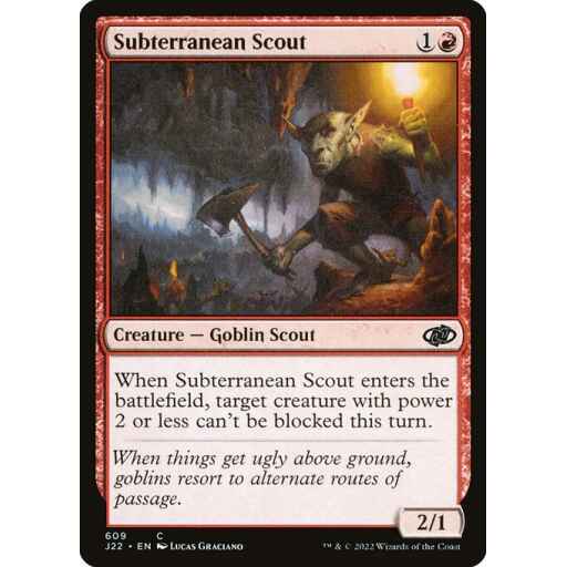 Jumpstart 2022 - 609 - Subterranean Scout - Common - R - Non-foil