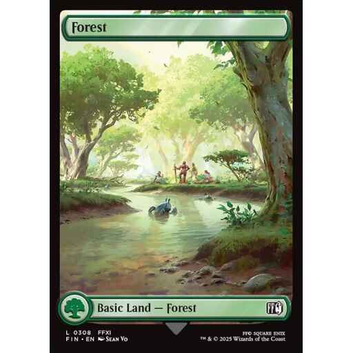 Final Fantasy - 308 - Forest - Common - C - Non-foil
