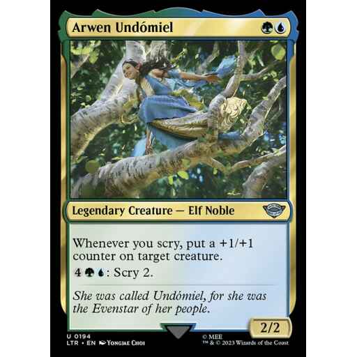 The Lord of the Rings: Tales of Middle-earth - 194 - Arwen Undómiel - Uncommon - UG - Non-foil