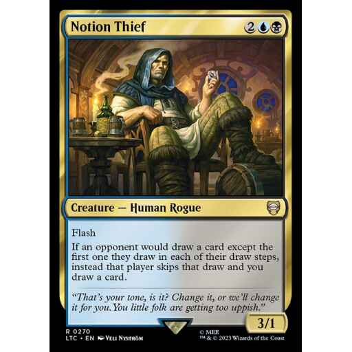 Tales of Middle-earth Commander - 270 - Notion Thief - Rare - UB - Non-foil