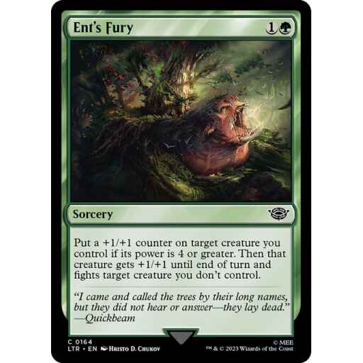 The Lord of the Rings: Tales of Middle-earth - 164 - Ent's Fury - Common - G - Non-foil
