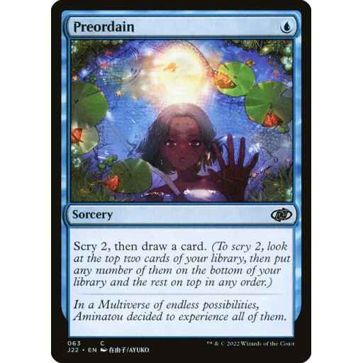 Jumpstart 2022 - 63 - Preordain - Common - U - Non-foil