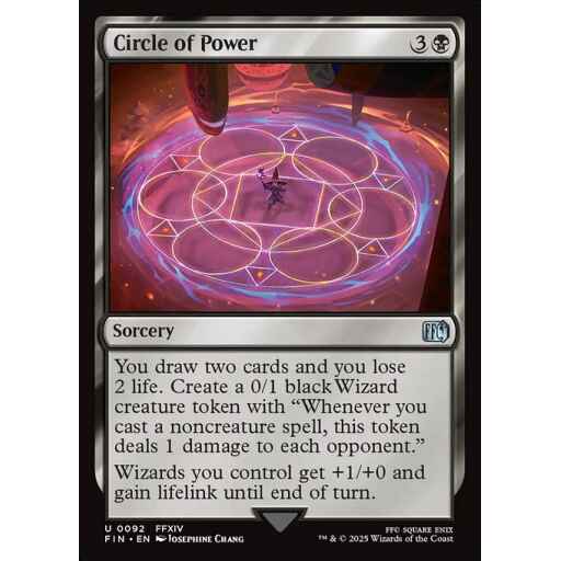 Final Fantasy - 92 - Circle of Power - Uncommon - B - Foil