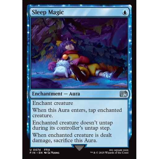 Final Fantasy - 74 - Sleep Magic - Uncommon - U - Non-foil