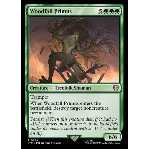Tales of Middle-earth Commander - 264 - Woodfall Primus - Rare - G - Non-foil