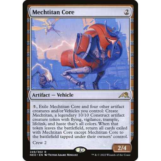 Kamigawa: Neon Dynasty - 249 - Mechtitan Core - Rare - C - Non-foil