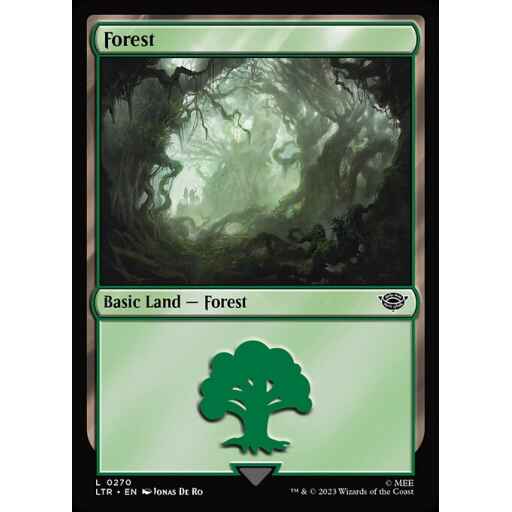 The Lord of the Rings: Tales of Middle-earth - 270 - Forest - Common - C - Non-foil