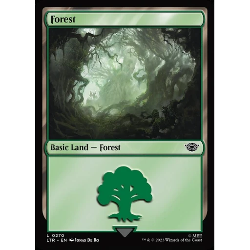 The Lord of the Rings: Tales of Middle-earth - 270 - Forest - Common - C - Non-foil