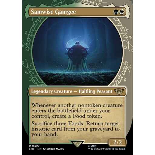 The Lord of the Rings: Tales of Middle-earth - 327 - Samwise Gamgee - Rare - WG - Foil
