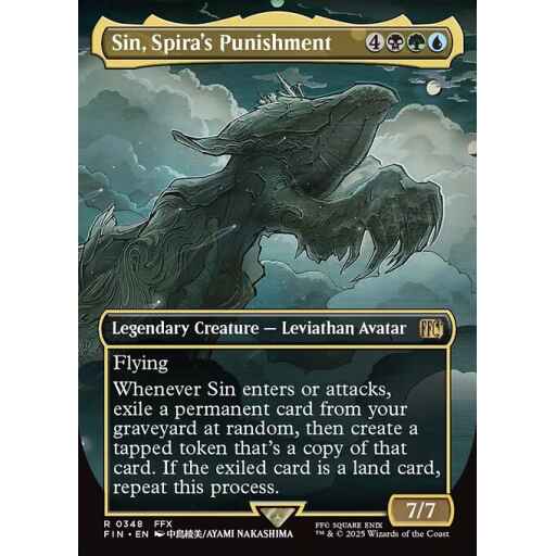 Final Fantasy - 348 - Sin, Spira's Punishment - Rare - Multi - Non-foil