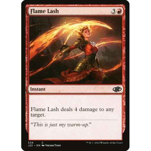 Jumpstart 2022 - 534 - Flame Lash - Common - R - Non-foil