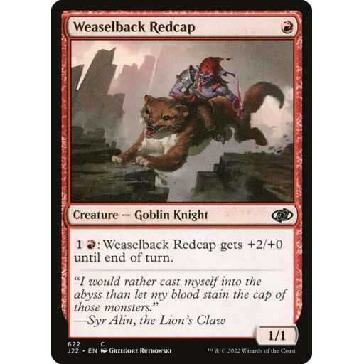 Jumpstart 2022 - 622 - Weaselback Redcap - Common - R - Non-foil