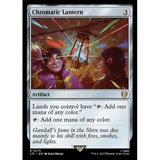 Tales of Middle-earth Commander - 275 - Chromatic Lantern - Rare - C - Non-foil