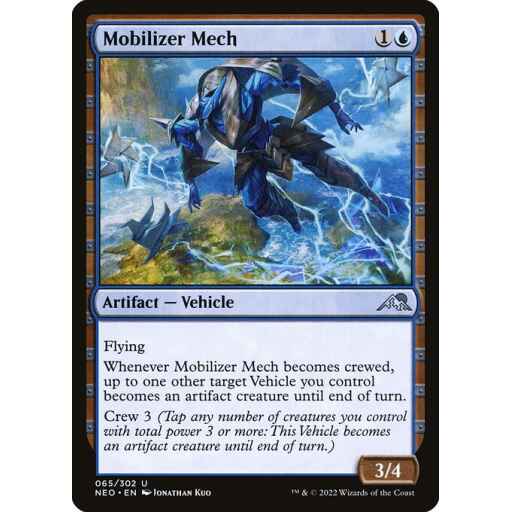 Kamigawa: Neon Dynasty - 65 - Mobilizer Mech - Uncommon - U - Non-foil