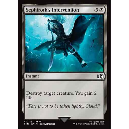 Final Fantasy - 116 - Sephiroth's Intervention - Common - B - Foil