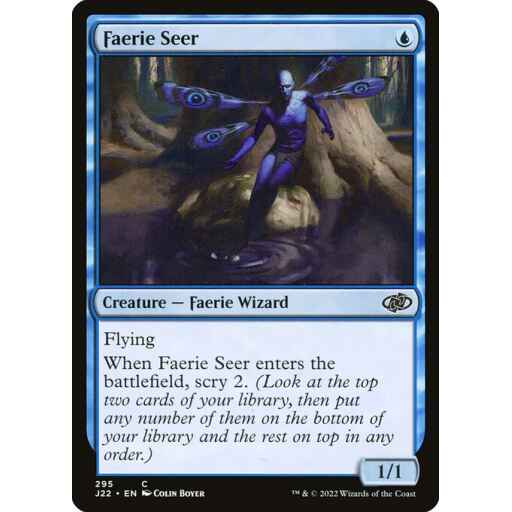 Jumpstart 2022 - 295 - Faerie Seer - Common - U - Non-foil